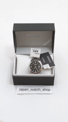 CITIZEN Collection NB1050-59E Black Mechanical Men's Watch New in