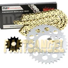 Gold O-Ring Drive Chain & Sprockets Kit For 2004-2010 Honda CRF250 R CRF250R