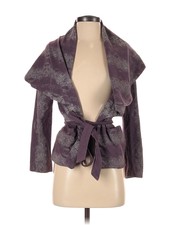 Monrow Women Purple Blazer Xs