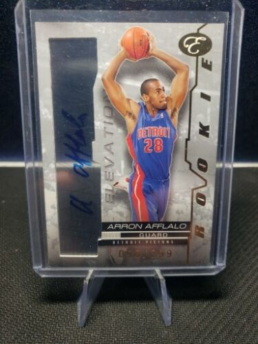 Arron Afflalo 2007-08 Elevation Auto Rookie RC #/299 Detroit Pistons UCLA BRUINS