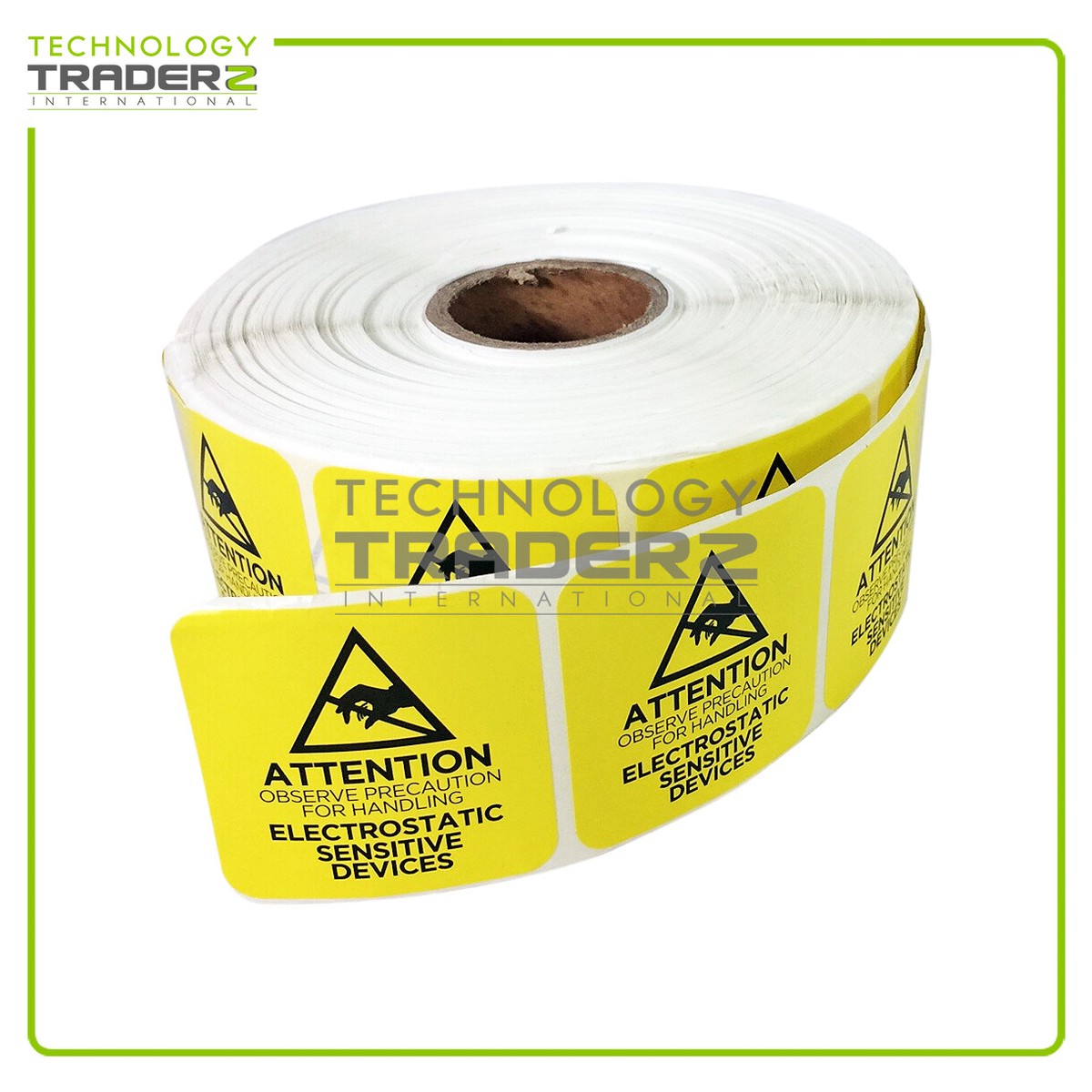 ESD Warning Labels 1000 - 2x2 Inch Anti-Static Sensitive Device ...
