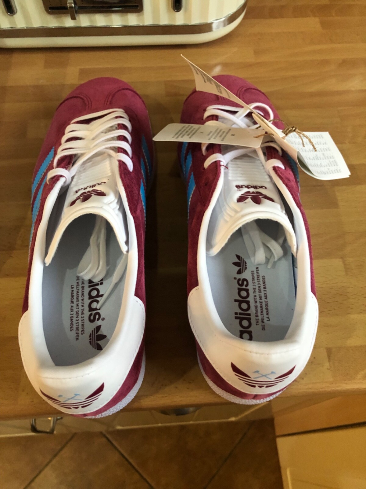 adidas gazelle west ham