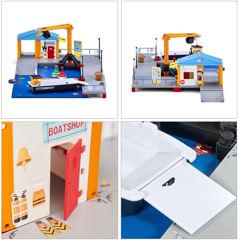 SIKU WORLD Pier Port Juego Diecast Juguete SK5512 Foto 4 de 4