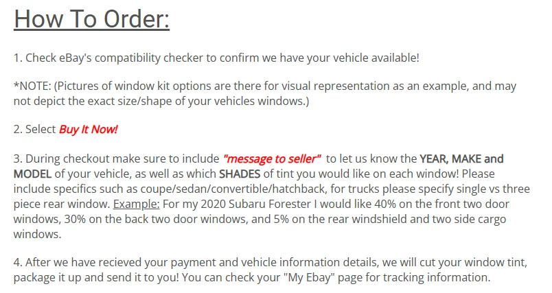 DIY PreCut Premium Ceramic Window Tint Fits NISSAN Pathfinder 00-25 ANY Windows - Image 4 of 4