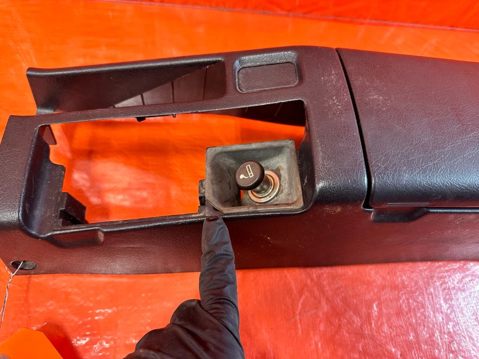 93-97 HONDA DEL SOL - REPOSABRAZOS / COMPARTIMENTO DE ALMACENAMIENTO DE CONSOLA CENTRAL - OEM #DELSO Foto 4 de 4