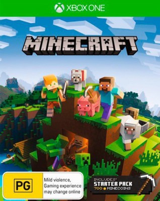 minecraft starter pack xbox one