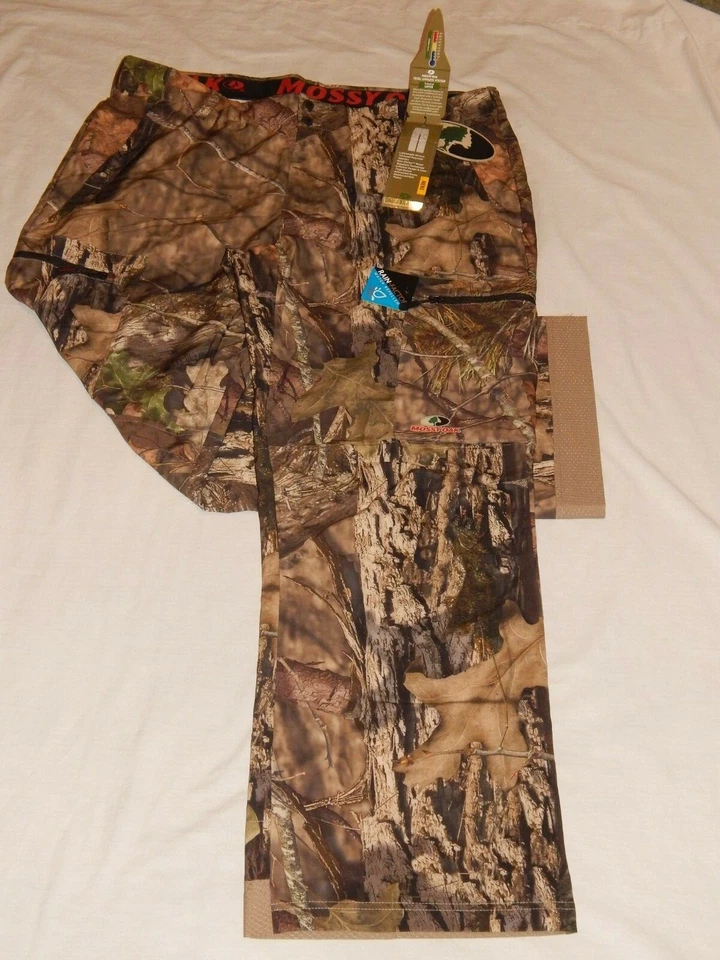 Mossy Oak Pants Mens 2xl 3xl Camo Rain Factor Break up Country Camo Hunting NEW - Image 3 of 4