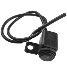 Bouton d'interrupteur de phare étanche ON/OFF pour montage sur guidon de moto