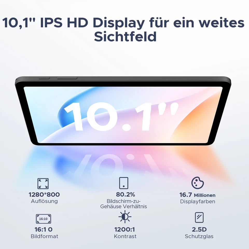 Neu DOOGEE Tab A9 Pro Tablet 10 Zoll 20GB+128GB 10,1" Tablet Android 15 6580mAh - Bild 2 von 4