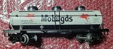 MTH RailKing 30-73419 MOBIL GAS 3-Dome Tank Car #200
