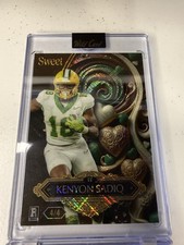 Kenyon Sadiq Rookie 4/4 2026 Wild Card Sweet SWDGR1-KS Football Trading Card