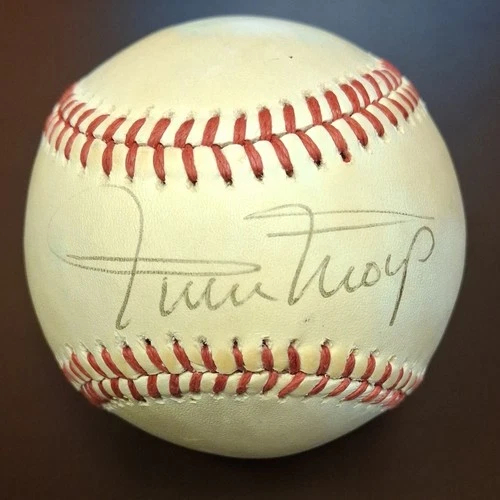 Willie Mays signed Baseball SGC Auth HOF Giants Auto MLB Say Hey Kid