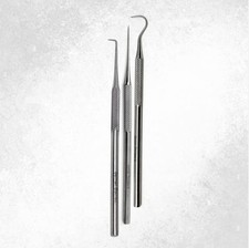 Stainless Steel Tip Soldering Repair Pick Set Gold Silver Jewelry Tool 3-pcs Stainless Steel Tip Soldering Repair Pick Set Gold Silver Jewelry Tool 3-pcs