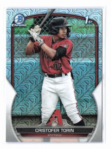 2023 1st Bowman Chrome Cristofer Torin #BCP-204 Mojo Refractor (RC) Diamondbacks