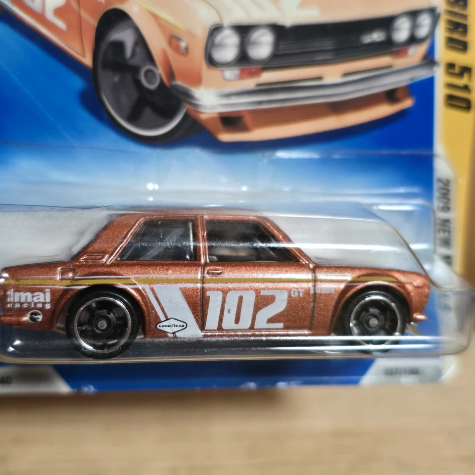 Hot Wheels Datsun Bluebird 510 2009 nuevos modelos Hc 3 Foto 2 de 4