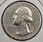 *SILVER* 1952-S (TONED) Washington Quarter - 90% Silver