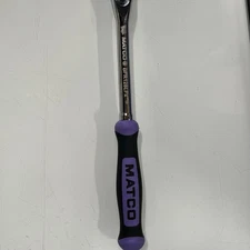 MATCO 3/8" DRIVE 12-1/2"  LOCKING FLEX HEAD RATCHET WITH ERGO HANDLE - PURPLE
