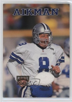 1998 Playoff Momentum SSD Team Threads Road Jerseys Troy Aikman #8 HOF g5i