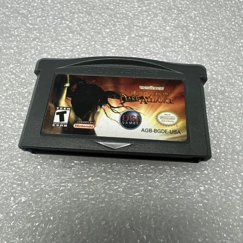 Baldur's Gate: Dark Alliance Nintendo GameBoy Advance GBA Authentic Game Only