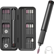 Electric Engraving Pen, USB Rechargable Engraving Pen with 24 Bits, Cordless ...