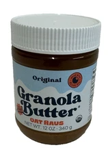 Original Oat Haus Organic Granola Butter 12oz Nut-Free Vegan