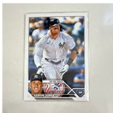 Topps 2023 Series 1 Aaron Judge New York Yankees #62 Baseball Base Set