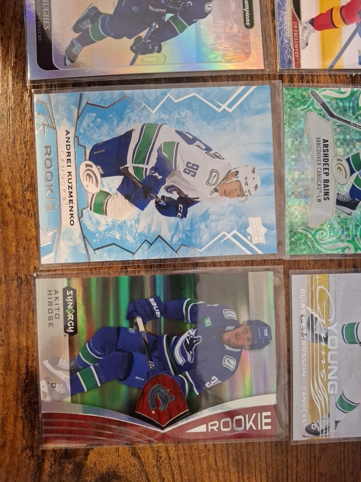 Vancouver Canucks Lot Of 8 Cards As Pictured **Combine Ship ** - Image 2 of 4
