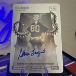 2025 Bo Jackson Battle Arena Alpha Update Steve Largent Steel Inspired Ink Auto