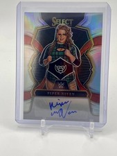 Piper Niven 2023 Panini Select WWE Auto Prizm #SG-PPN Silver