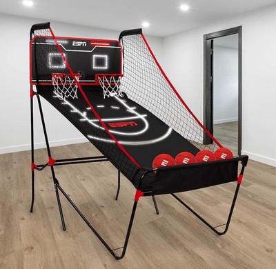 ESPN Indoor 2 Player Hoop Shooting Basketball Arcade Game with