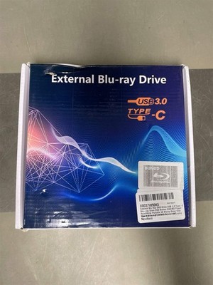 External Blu Ray CD DVD Drive
