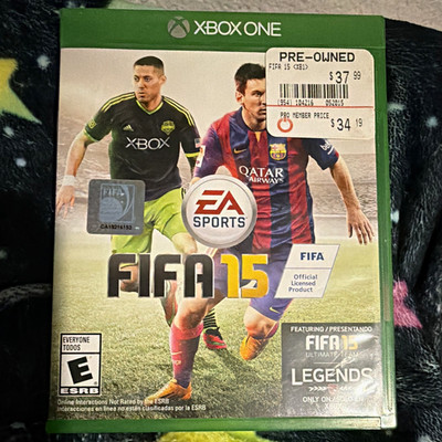EA SPORTS FIFA 15 Microsoft Xbox One 2014 E NTSC-U/C Multiplayer Case Manual