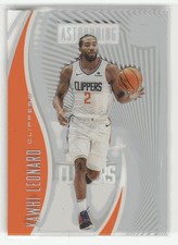 2019-20 Panini Illusions #5 Kawhi Leonard Astounding Orange