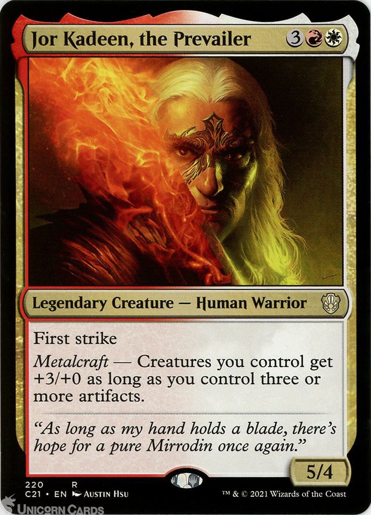 Jor Kadeen, the Prevailer Rare Mint MTG Card :: :: Strixhaven Commander Decks 20