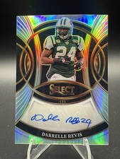 2025 Panini Select Signatures Silver - Darrelle Revis No. SP-DRS - NYJets