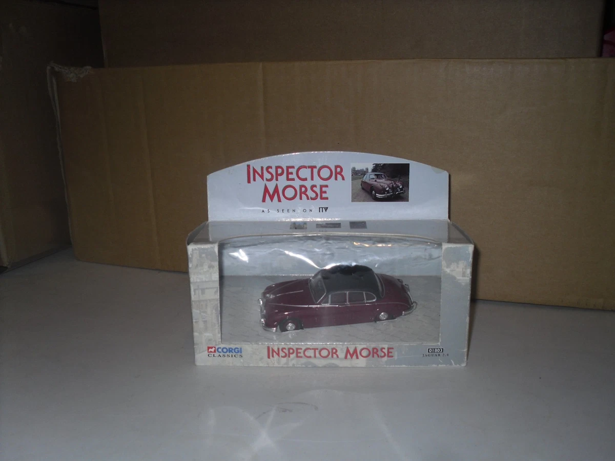Corgi 1/43 – Jaguar Mk2 2.4 Marron – Série Inspector Morse – Miniature Diecast D'Occasion