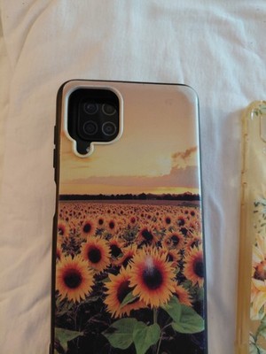Samsung Galaxy A12 Sunflower Vinyl Case