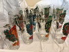 Vintage Anchor Hocking Glass: 12 Days of Christmas Drinking Tumblers: SET Of 12 — photo 1