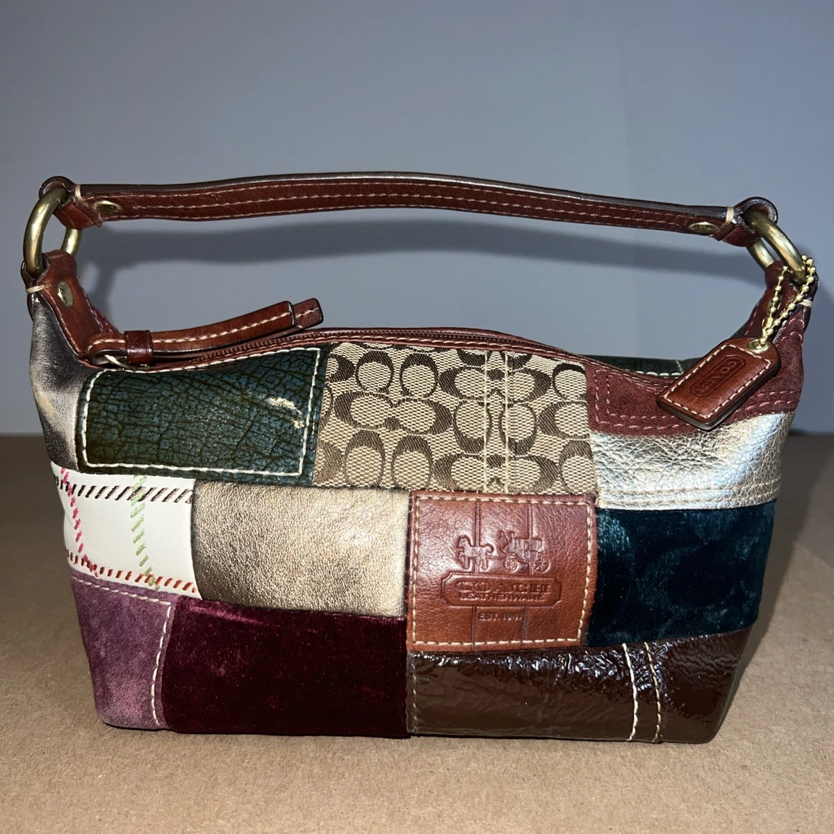 バッグ Vintage COACH Flower Patch Work Mini Bag Coach Patchwork Mini Bags & Handbags for Women for sale | eBay