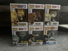 Funko Pop Naruto Boruto Anime Lot of 6 Exclusive Kawaki Mitsuki Sage Path