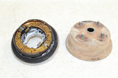 2003 Yamaha Bear Tracker 250 Rear Brake Drum Backing Plate Panel Hub 50121