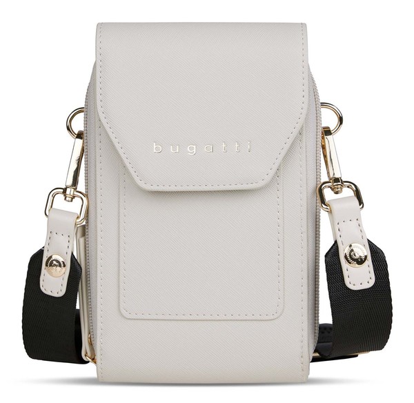 Bugatti Ella Crossover Bag UmhäNgetasche Tasche Beige Saffiano Beige Neu-image