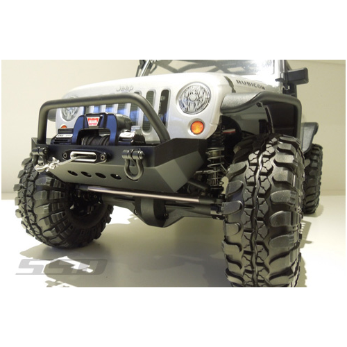 SSD RC SSD00012 Aluminum Rock Shield Front Bumper for SCX10 - Picture 4 of 6