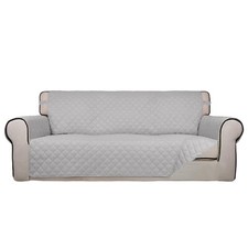 PureFit Reversible Quilted Sofa Cover, Water Resistant Slipcover Furniture Pr...
