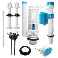 Universal Cistern Repair Kit - Toilet Dual Push Flush System 280mm - UK Stock