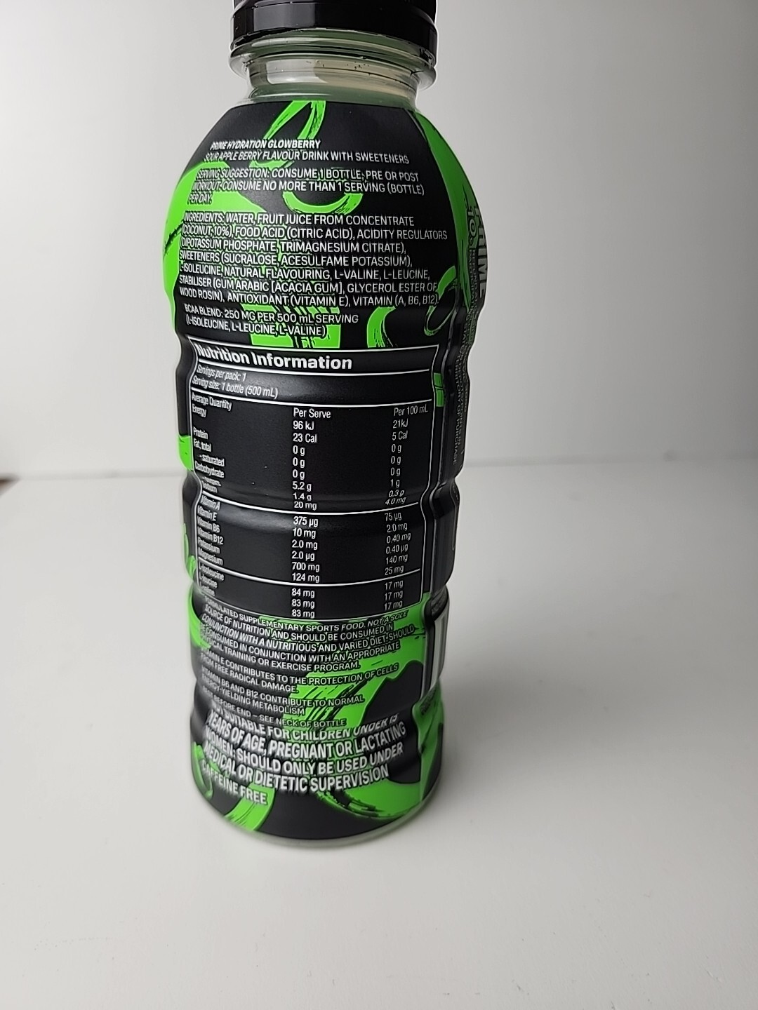 PRIME Hydration GLOWBERRY Limited Edition Rare Australian Sports Drink