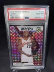 Mosaic Prizm 2019-20 LA Lakers Lebron James Pink Camo MVP Card *GEM MINT PSA 10*