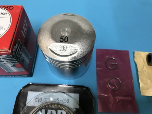 HONDA CT90 S90 CL90 ST90 SL90 CM91 CS90 PISTON SET 90.0.50 OVER SIZE (#*-239) - Picture 4 of 12