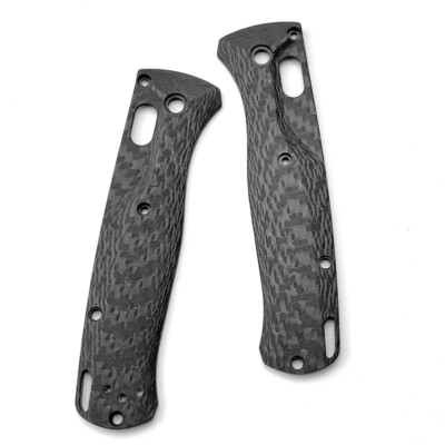 1 Paar 3K Kohlefasergriffwaagen für Benchmade Bugout 535 Messer
