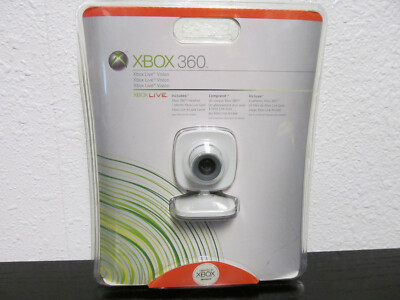 Microsoft Xbox 360 Live Vision Camera & Headset BRAND NEW FACTORY SEALED!